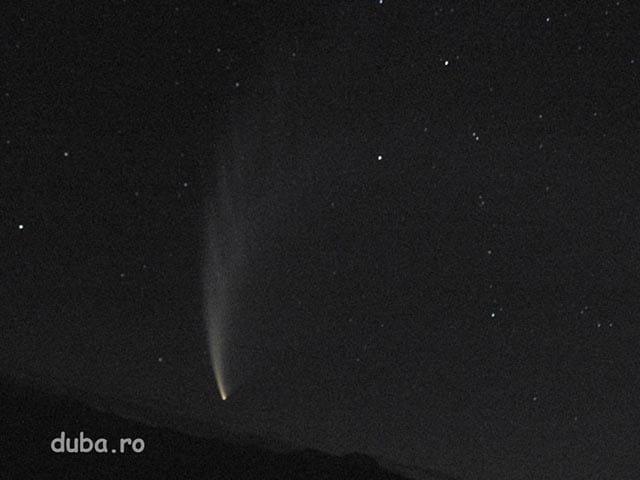 noaptea, in drum spre Copiapo am vazut Cometa McNought