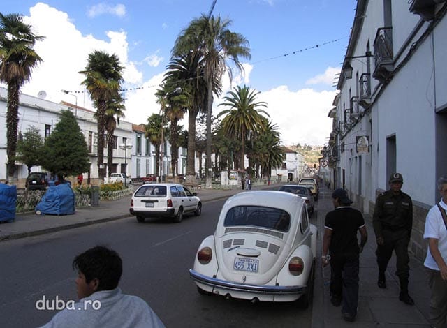 Sucre - capitala constitutionala a Boliviei (La Paz este capitala administrativa)